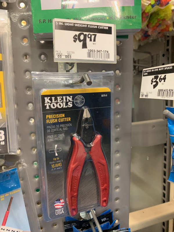 5 in. Light Weight Flush Cutter Pliers