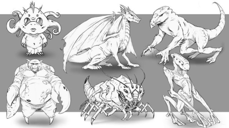 How to Improve Your Creature Design Drawings   Step by Step