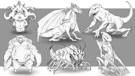 How to Improve Your Creature Design Drawings - Step by Step