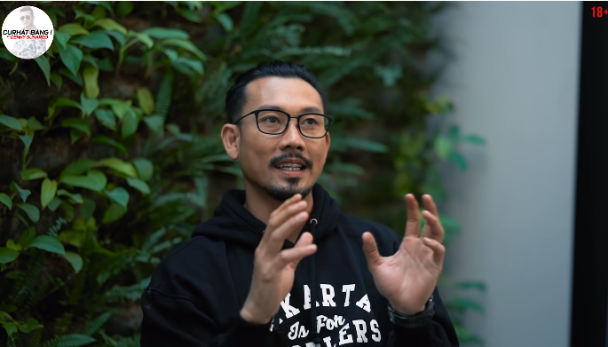 Denny Sumargo saat dirinya merasa tersinggung
