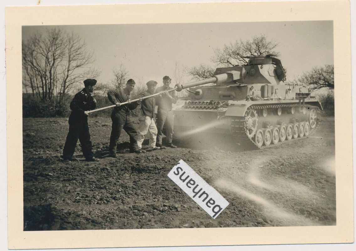 Foto Panzer-Tank Panzerkampfwagen IV Wehrmacht (4840a)