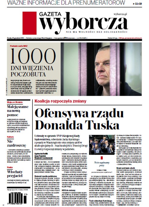 Gazeta Wyborcza 20.12.2023