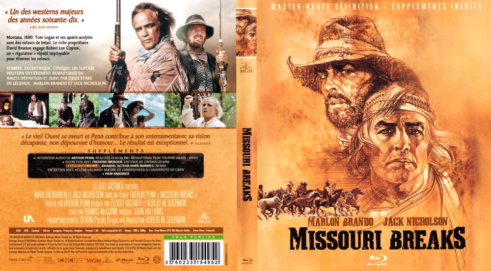 Zastavení na Missouri / The Missouri Breaks (1976)