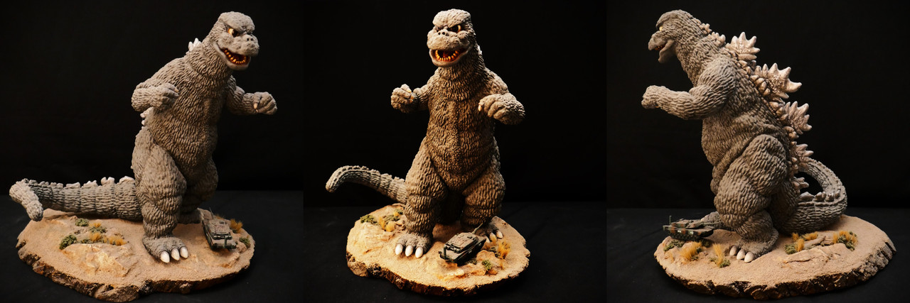 Resin Chef Godzilla 73 Diorama