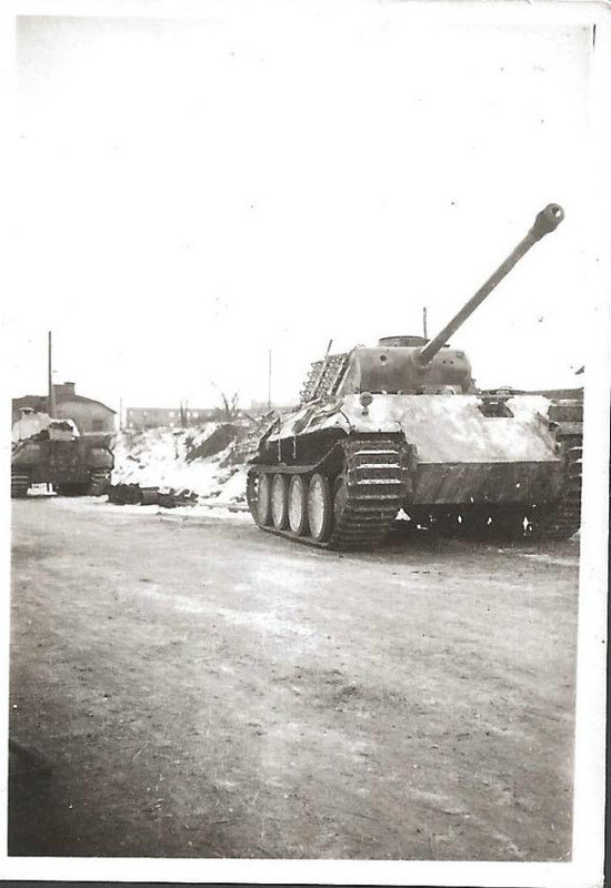 WH Panzer - Panther auf- Vormarschstraße