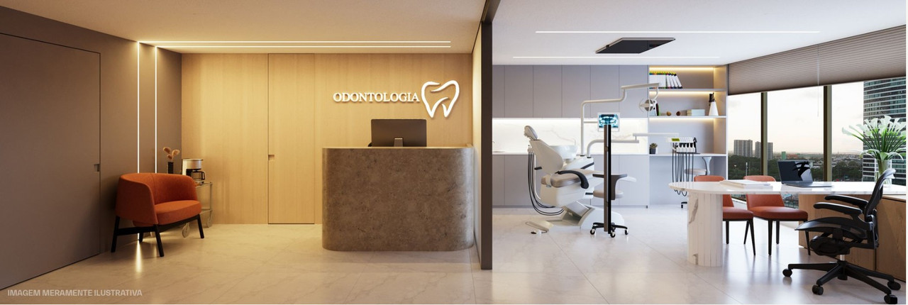 Consultório odontológico no Recife MedCenter com infraestrutura completa