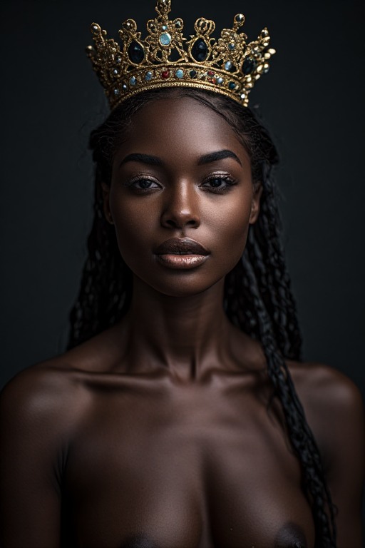 Naked-ebony-Queen-crown-sharp-(5)