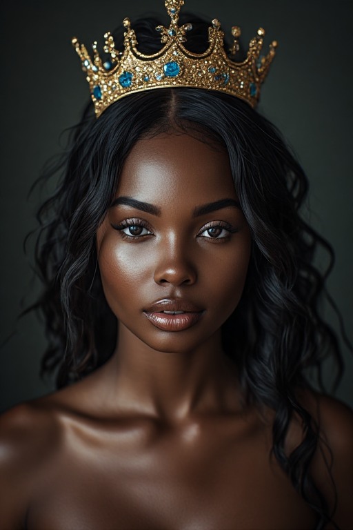 Naked-ebony-Queen-crown-sharp-(6)