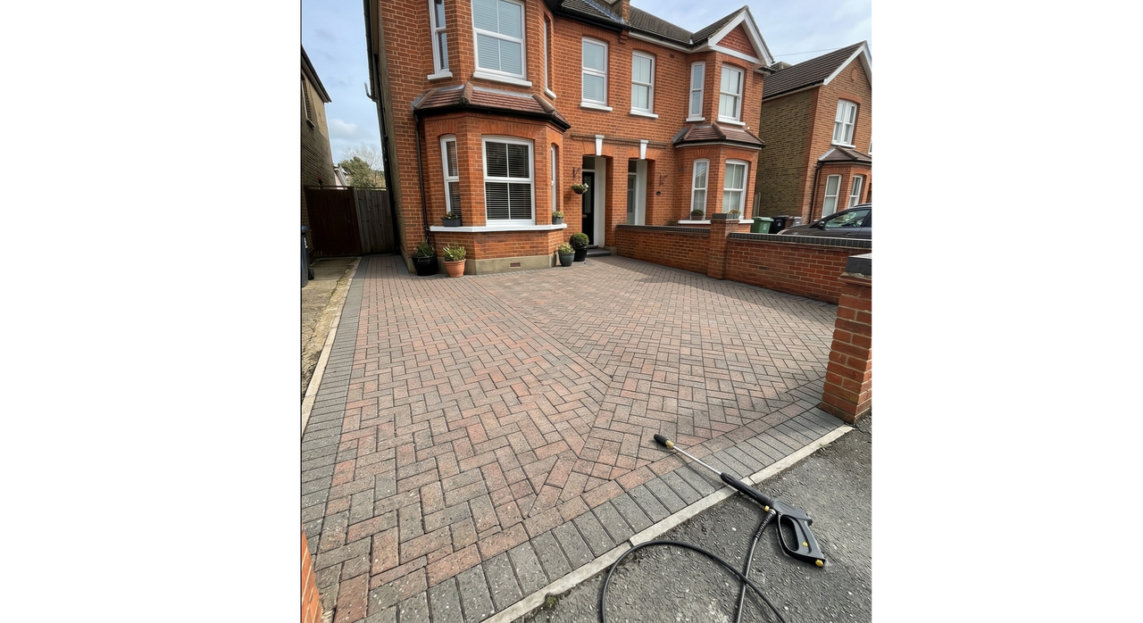 Driveway After Cleaning