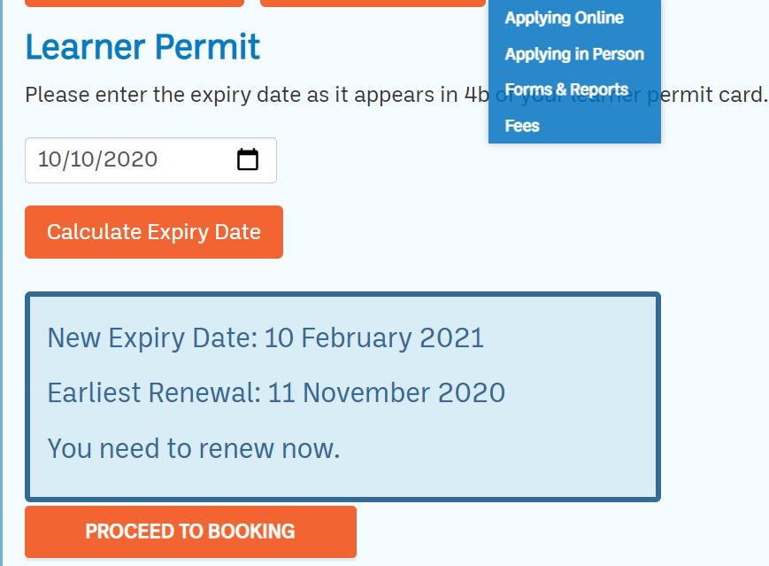 Permit Extension