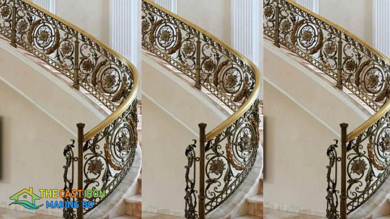 Modern Cast Iron Railing – দৃষ্টিনন্দন ডিজাইনের অনন্য নির্বা