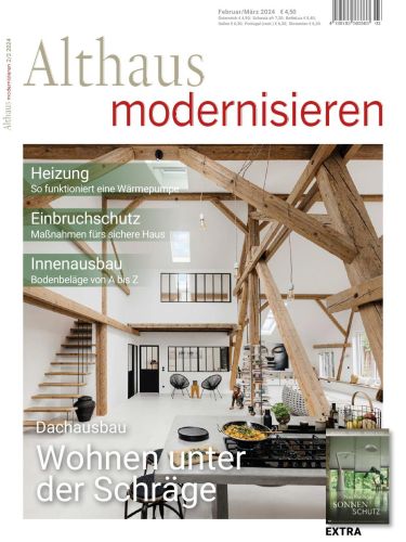 Cover: Althaus Modernisieren Magazin Februar-März No 02-03 2024