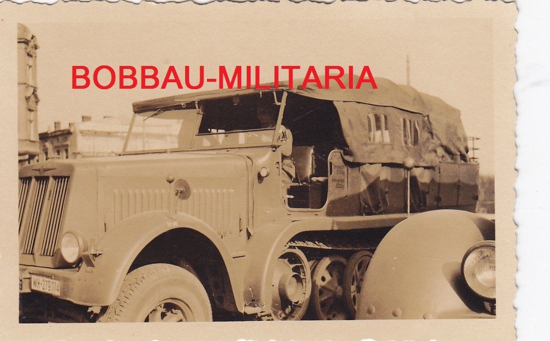 Güstrow Kaserne Sd.Kfz Halbkette Zugkraftwagen 1