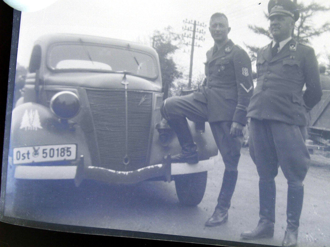 OST Nummernschild Auto Förster Jäger 2.WK Kennung