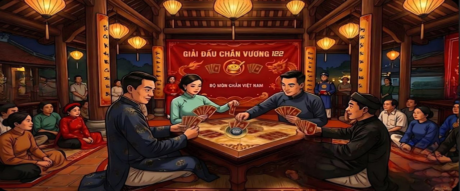 Đăng Ký Giải Đấu Chắn Vương 122. Hội tụ anh tài - Tinh hoa Chắn Việt