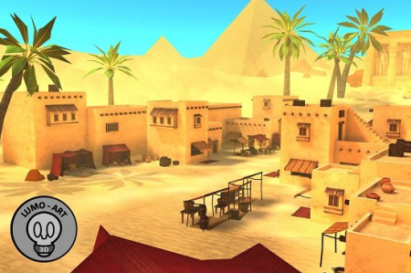 Unity Asset - Egyptian Cartoon Pack (Interior / Exterior) - VR/Mobile v1.1