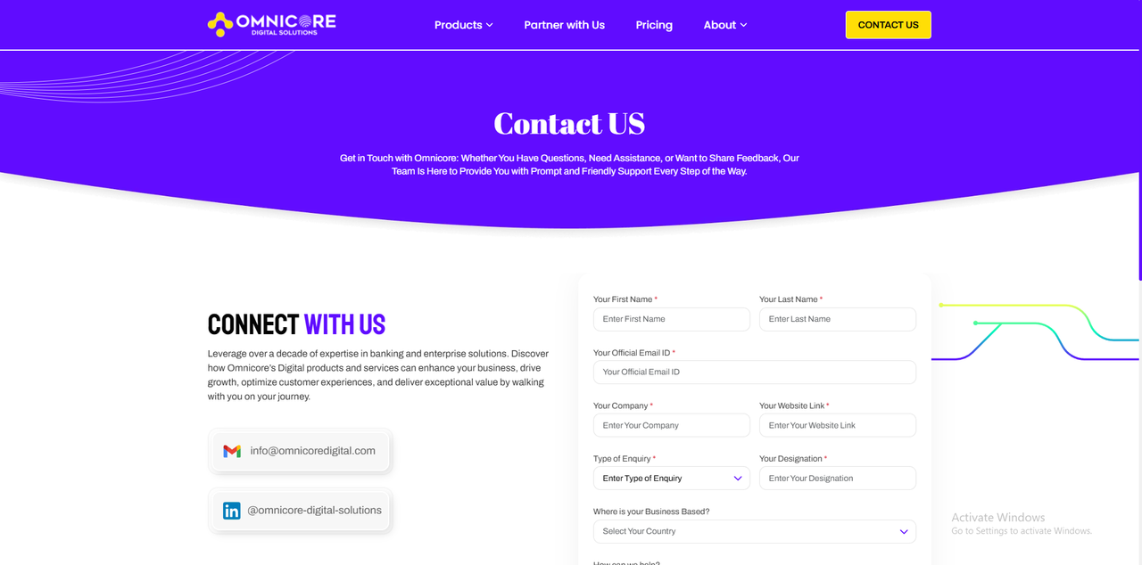 Omnicore Digital Website thumbnail 4