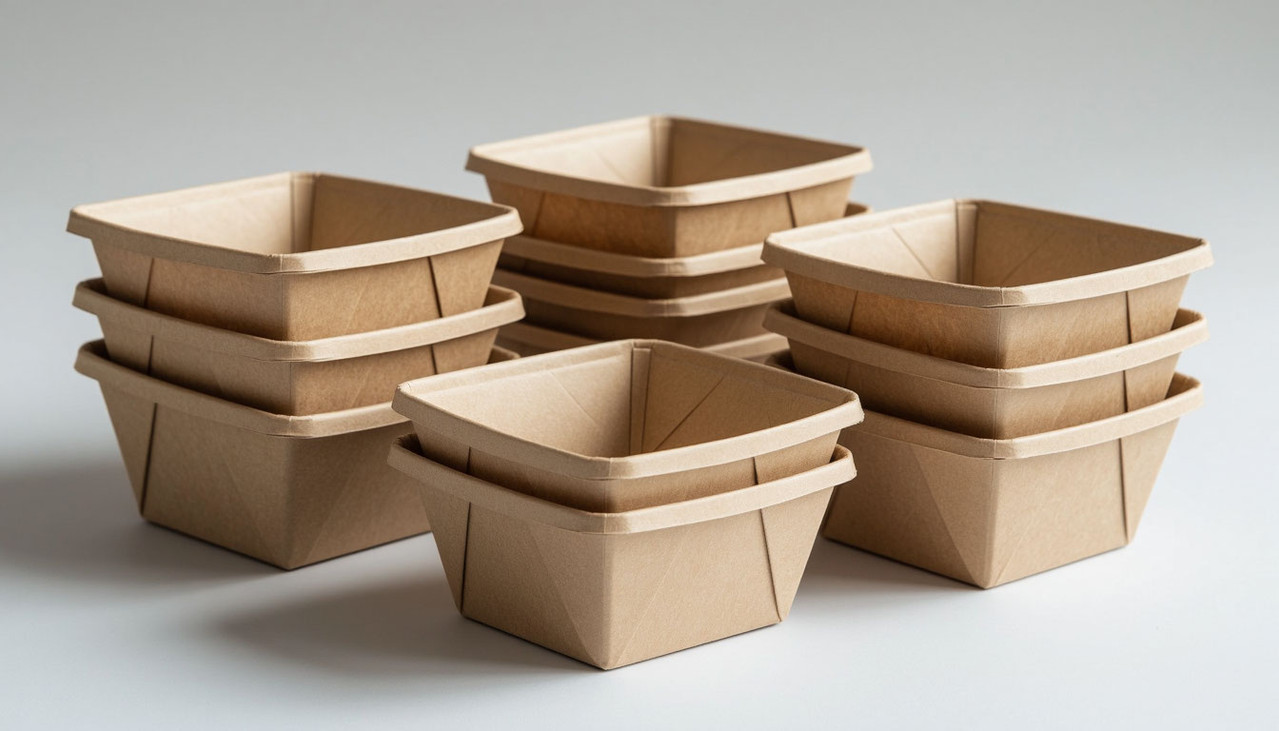 Контейнер бумажный для салата