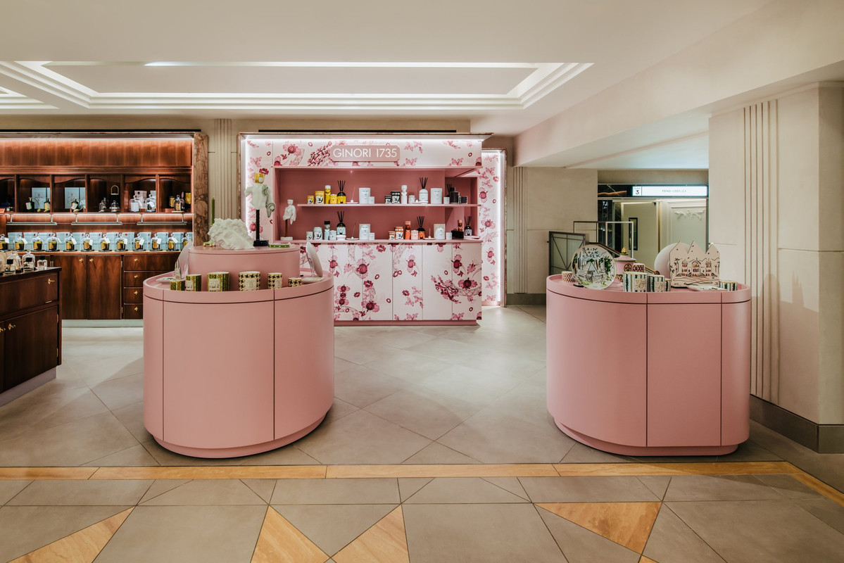 Ginori 1735 apre da Harrods il primo shop di fragranze Ginori 1735 apre da Harrods il primo shop di fragranze