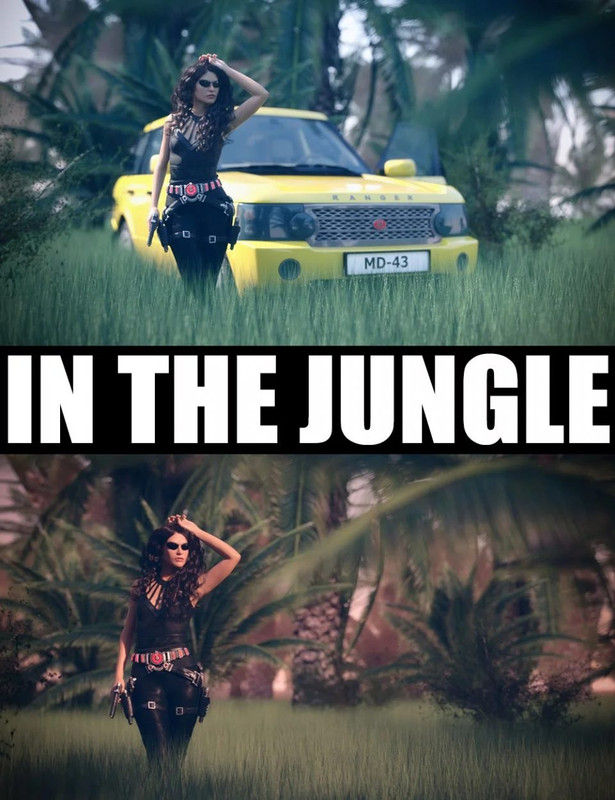 In The Jungle Scene Billboards In The Jungle Scene Billboards