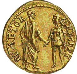 Glosario de monedas romanas. GUARDIA PRETORIANA. 7