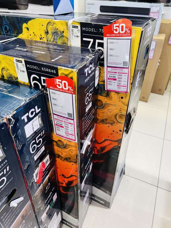 Suburbia: Pantalla TCL 75 R646 MiniLed 120hz HDMI 2.1 