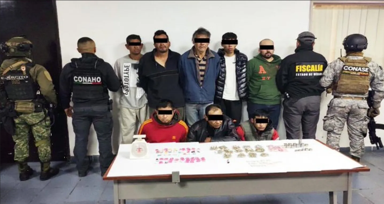 Detienen a 22 criminales tras mega operativo en el Edomex y CDMX