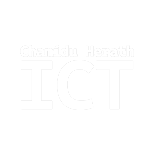 Chamidu Herath ICT Logo