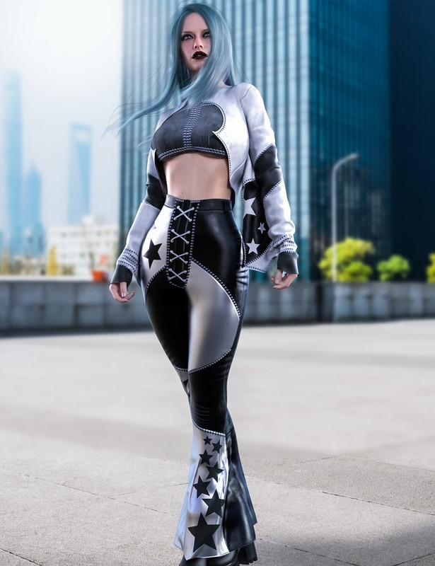 dForce BatWing Style Outfit For Genesis 8 and 8.1 Females dForce BatWing Style Outfit For Genesis 8 and 8.1 Females