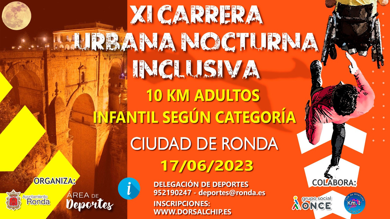 Carrera Urbana Nocturna Inclusiva