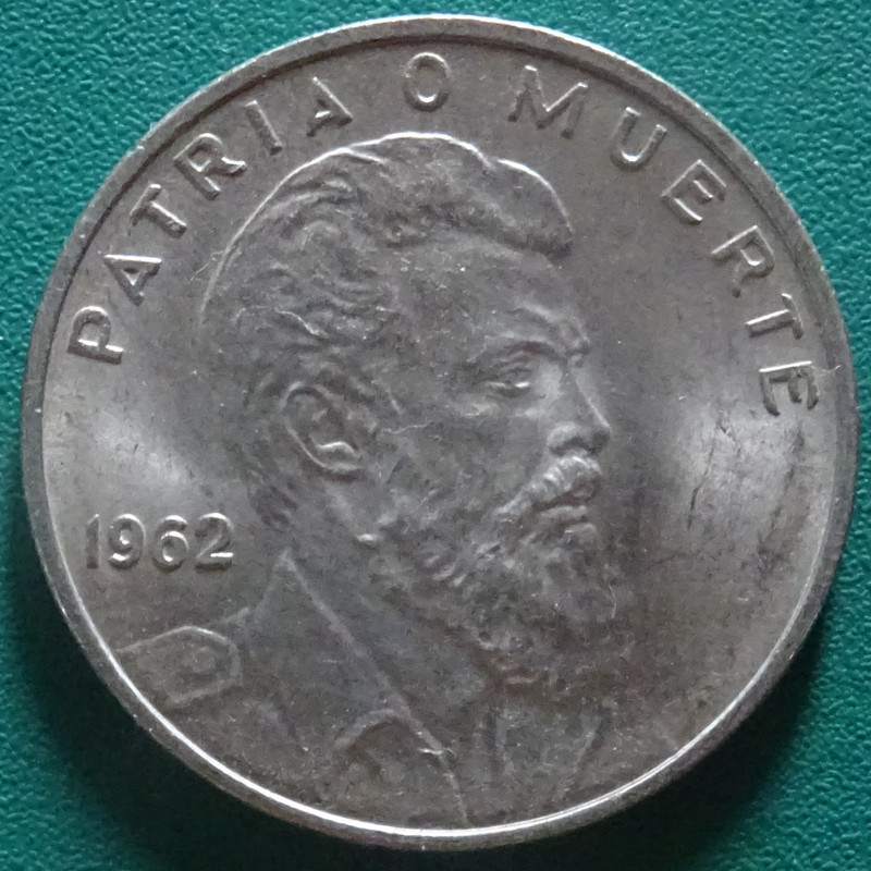 40 Centavos Peso. Cuba (1962) Camilo Cienfuegos CUB-40-Centavos-Peso-1962-Camilo-Cienfuegos-rev