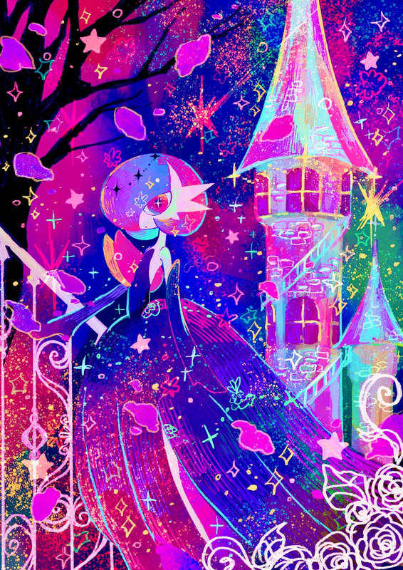 gardevoir-and-mega-gardevoir-pokemon-dra