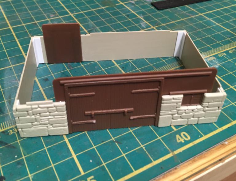 Simple Barn Forge HO-OO Basic Barn & Forge +++COMPLETED+++ - Work In Progress - Dioramas ...