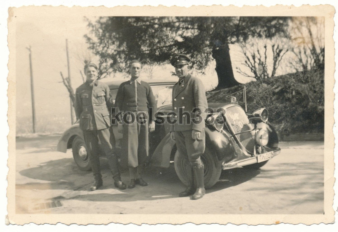 österreichischer Steyr 200 PKW im Dienst der Weh