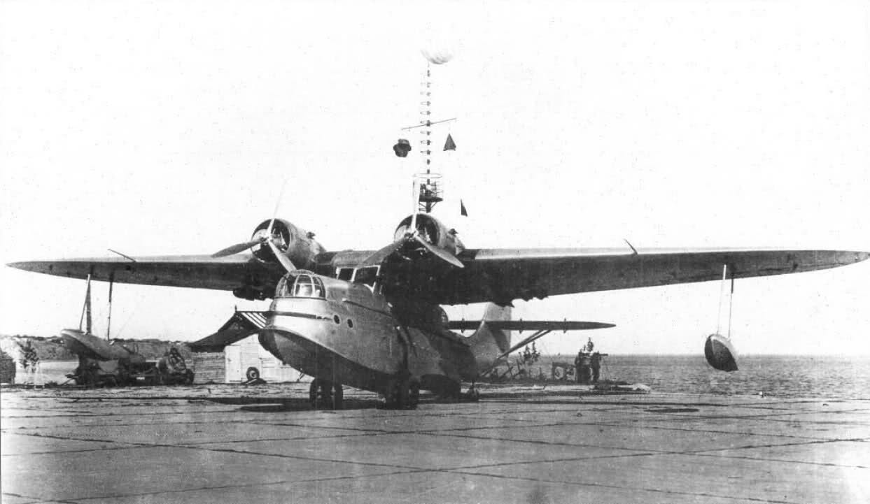 Beriev MDS-5.  Hidroavión de Reconocimiento de Largo Alcance