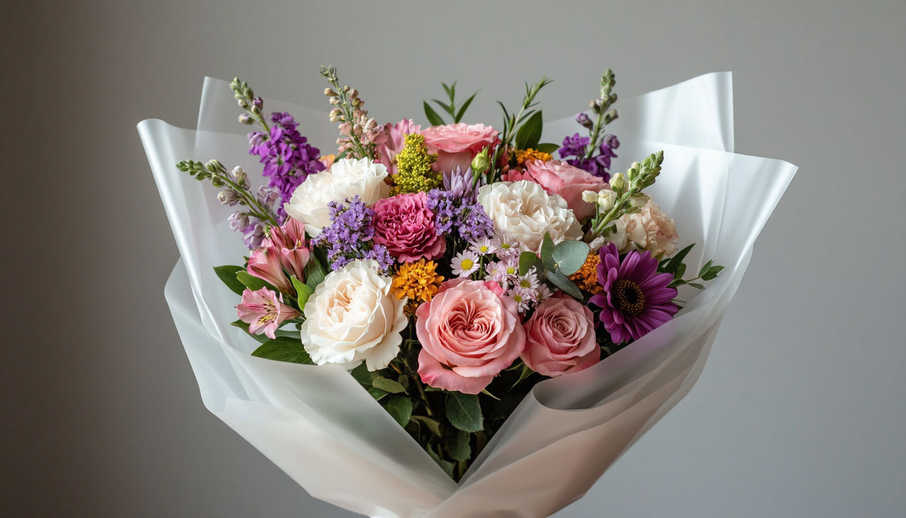 упаковочная плёнка для цветов