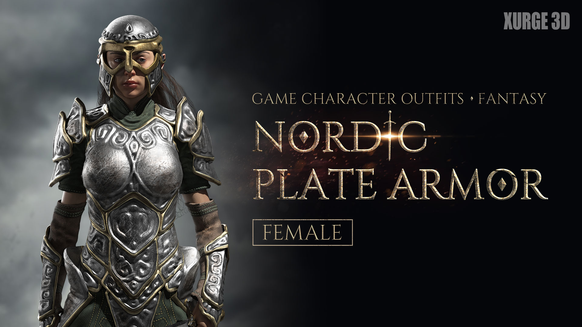 (Reallusion) Nordic Plate Armor – Female (re-post)