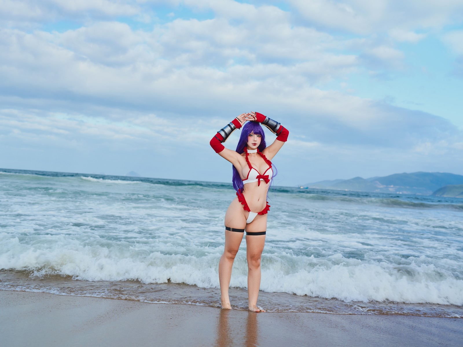 Puy Puy – 玛尔达 Martha Summer Cosplay 写真视频（96P+3V-4.56GB）FGO插图8