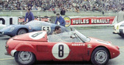 24 HEURES DU MANS YEAR BY YEAR PART ONE 1923-1969 - Page 52 61lm08-Abarth-Fiat700-P-Frescobalsi-R-Cammarota-1