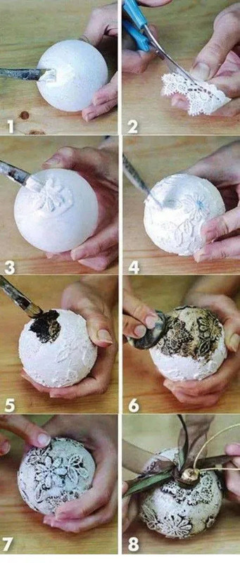 Esferas para decorar hogar y manualidades