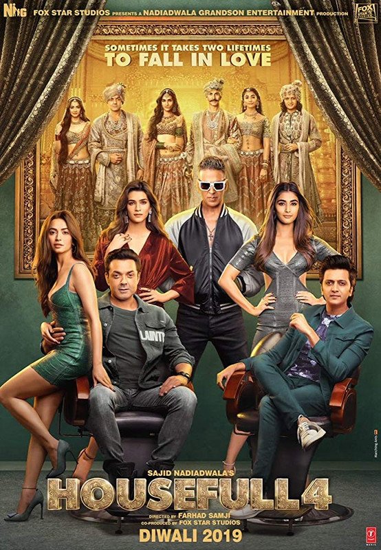 Housefull 4 (2019) Hindi WEB-DL x264 400MB Download