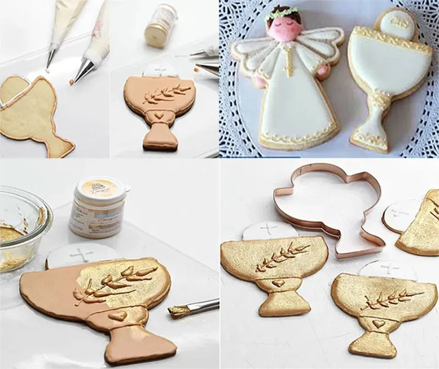 Molde Para primera comunión copa del caliz para repostería utensilio hostia