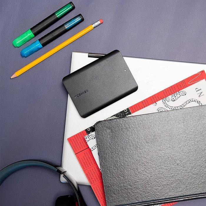 Disco Duro Externo Portatil USB 3.0 Toshiba Canvio Basics 1TB.