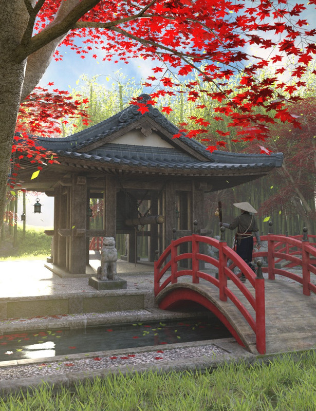 Japanese Bell Shrine