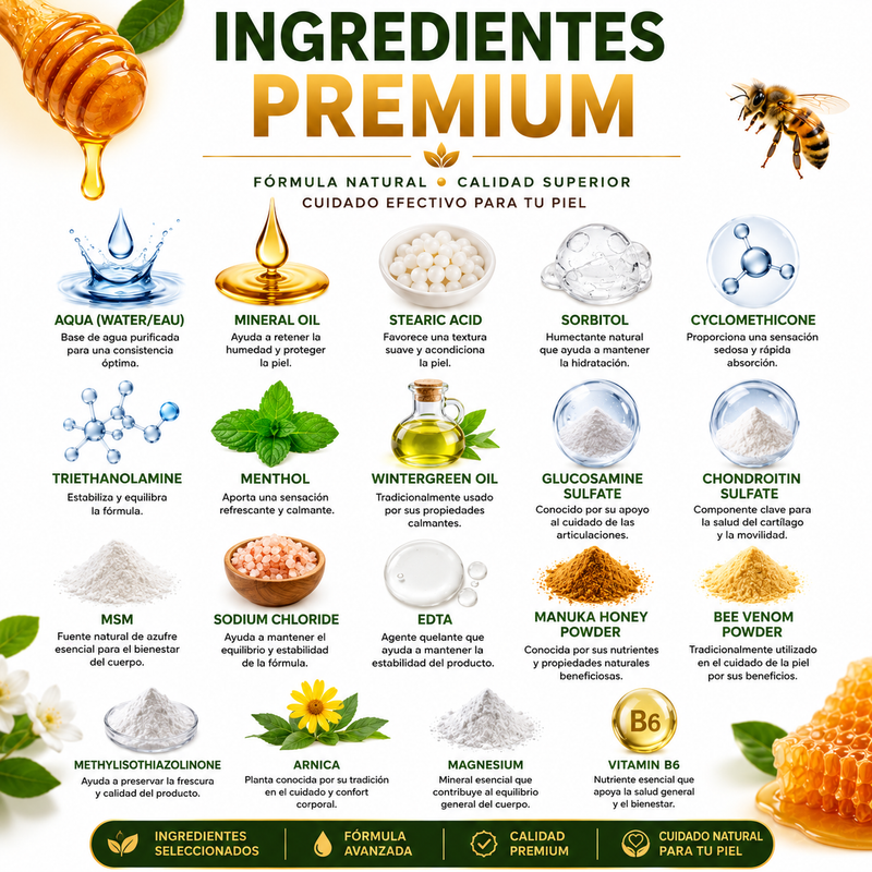 Abee Therapy Premium Ingredients
