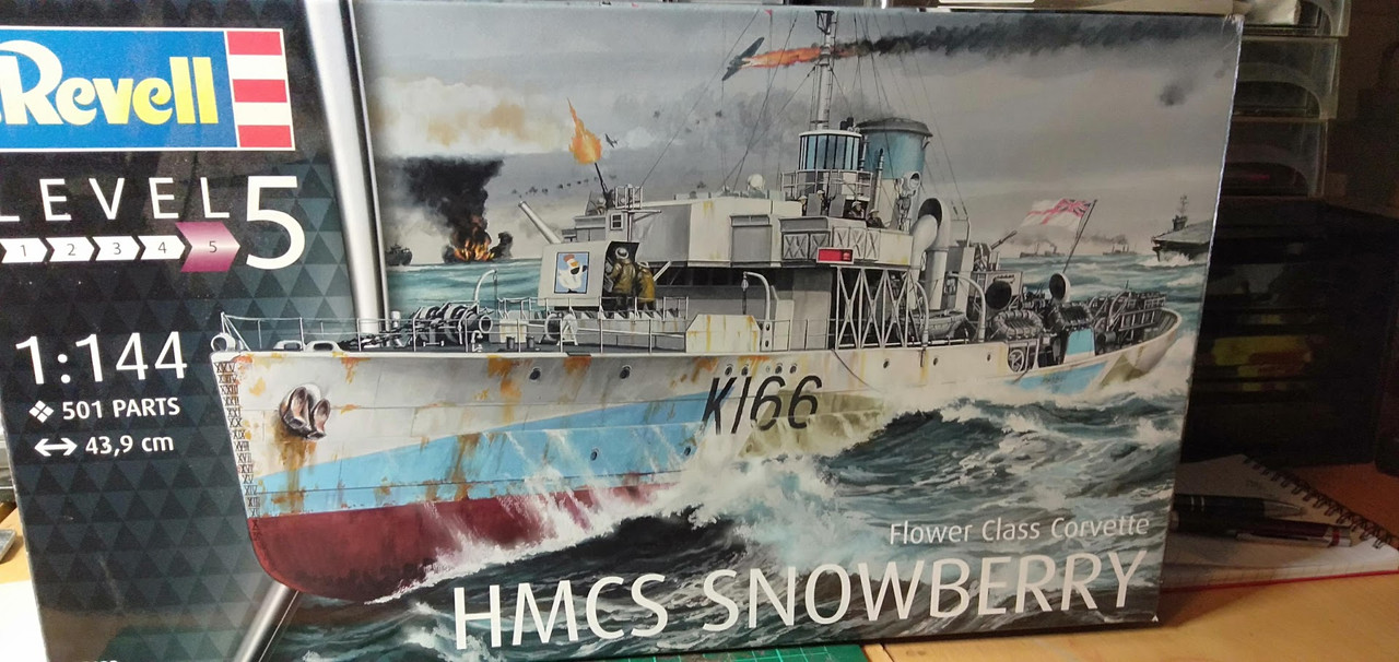 revel 1/144 flower class corvette HMCS snowberry - FineScale Modeler -  Essential magazine for scale model builders, model kit reviews, how-to  scale modeling, and scale modeling products