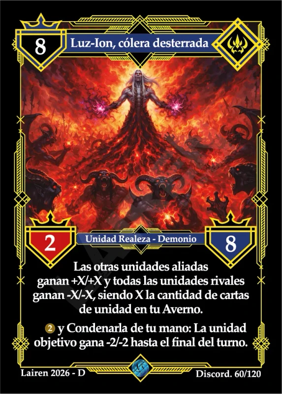 LUZ-ION, COLERA DESTERRADA