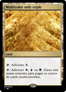 Multicolor only triple