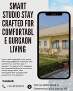 Smart Studio Stay Crafted for Comfortable Gurgaon Living
