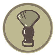 Wet shave icon